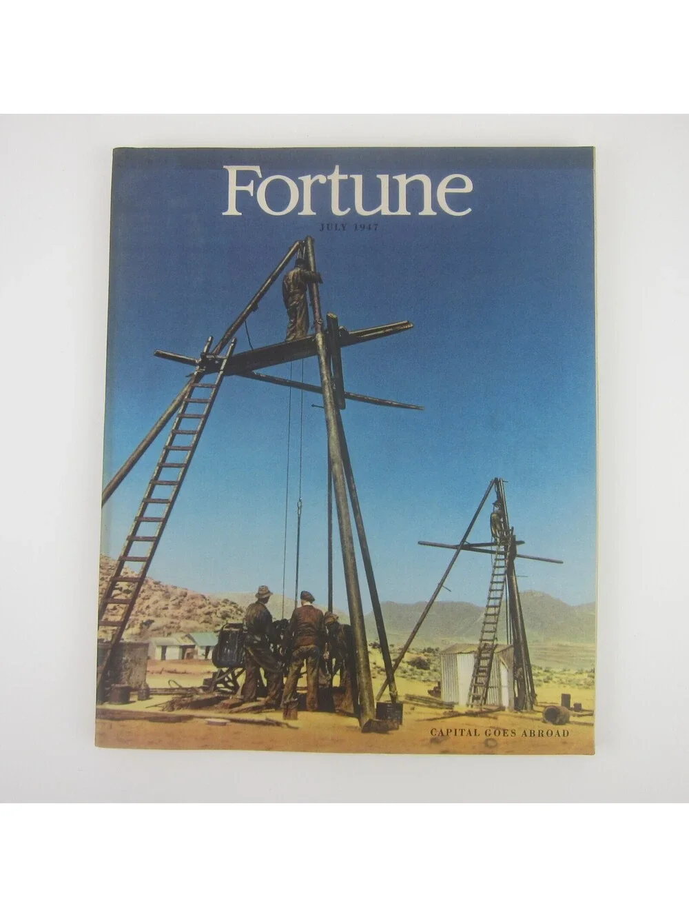 Vintage FORTUNE Magazine July 1947 Bank of America, Hochschild, Yachting, Circus